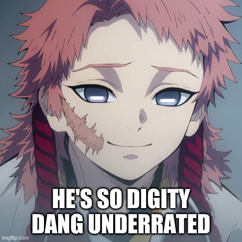 HE NEEDS MORE LOVE | HE'S SO DIGITY DANG UNDERRATED | made w/ Imgflip meme maker