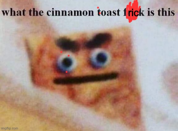 what the cinnamon toast f^%$ is this | ric | image tagged in what the cinnamon toast f is this | made w/ Imgflip meme maker