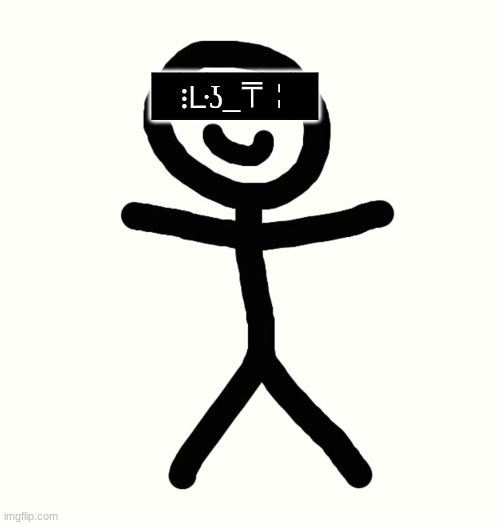 High Quality Jeb_Hi Stickman Blank Meme Template