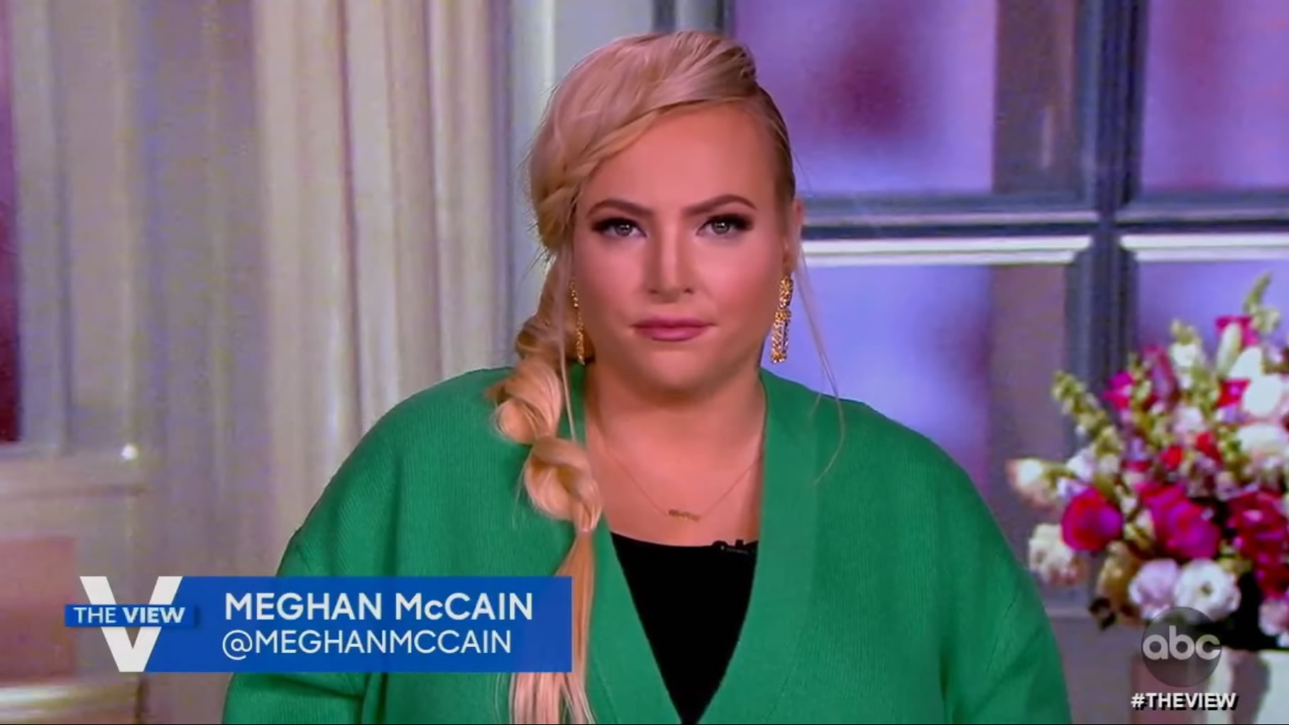 High Quality If I, Meghan McCain, Co-Host of The View Blank Meme Template
