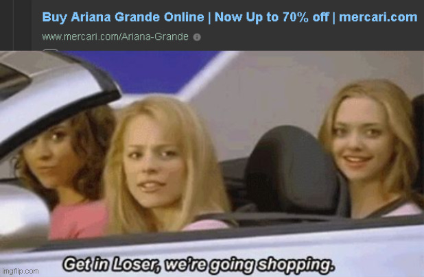 h a h a | image tagged in get in loser we're going shopping | made w/ Imgflip meme maker