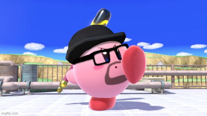 Big Smoke Kirby | image tagged in big smoke kirby | made w/ Imgflip meme maker