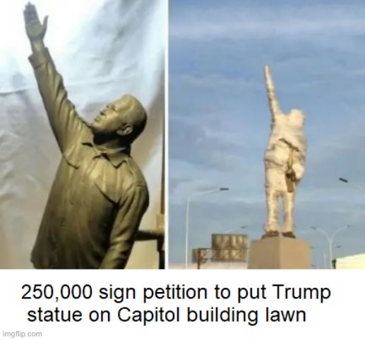 Trump Statue | image tagged in trump,statue | made w/ Imgflip meme maker