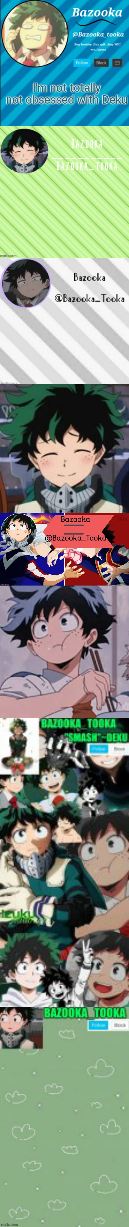 Lol | I'm not totally not obsessed with Deku | image tagged in bazooka's announcement template 2,bazooka's announcement template 3,bazooka's borred deku announcement template,deku eating rice | made w/ Imgflip meme maker