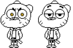 Amazingtale Gumball Blank Meme Template