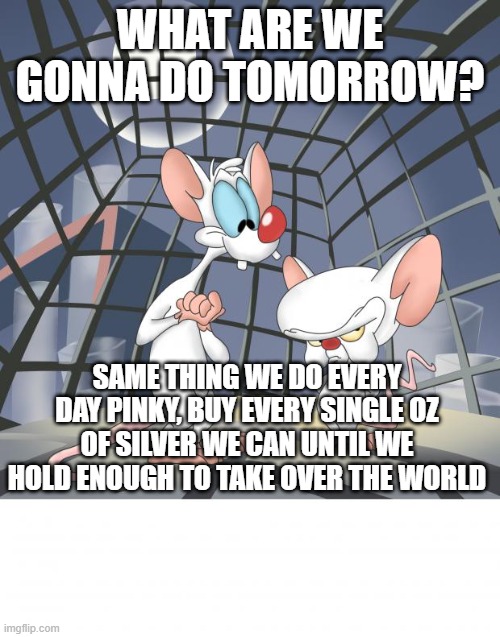 The Same Thing We Do Everyday Pinky Lyrics Pinky and the brain - Imgflip