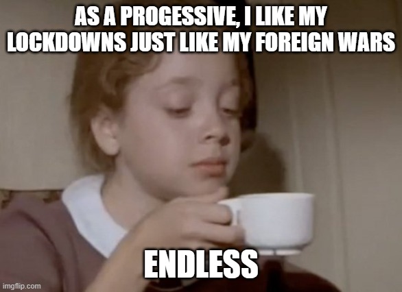 Progressives love war and strife | AS A PROGESSIVE, I LIKE MY LOCKDOWNS JUST LIKE MY FOREIGN WARS; ENDLESS | image tagged in airplane,progressive,war,military industrial complex | made w/ Imgflip meme maker