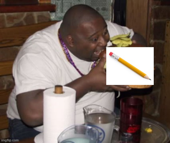 Fat guy eating burger | image tagged in fat guy eating burger | made w/ Imgflip meme maker