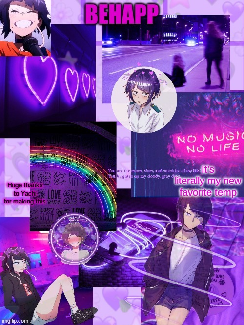 Random quote of the day: YOOOOOOOOOOOOOOOOOOOOOOOOOOOOOOO SUCK IT GREEN BOI | Huge thanks to Yachi for making this; It's literally my new favorite temp | image tagged in behapp's announcement template but with his waifu jirou | made w/ Imgflip meme maker