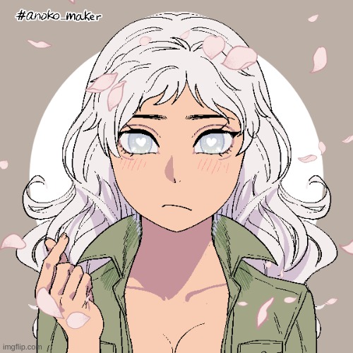 Dr.Snow's Biological daughter. Sakura (Kura for short) | made w/ Imgflip meme maker