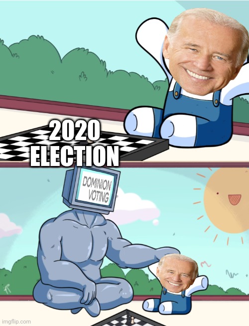 nerf | 2020 ELECTION | image tagged in odd1sout vs computer chess | made w/ Imgflip meme maker