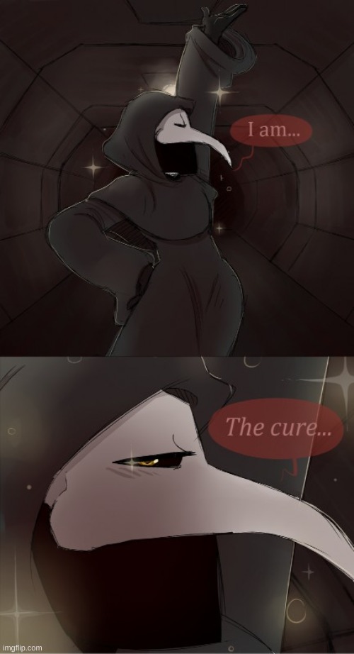 I am...... The Cure~ | image tagged in scp-049,scp | made w/ Imgflip meme maker