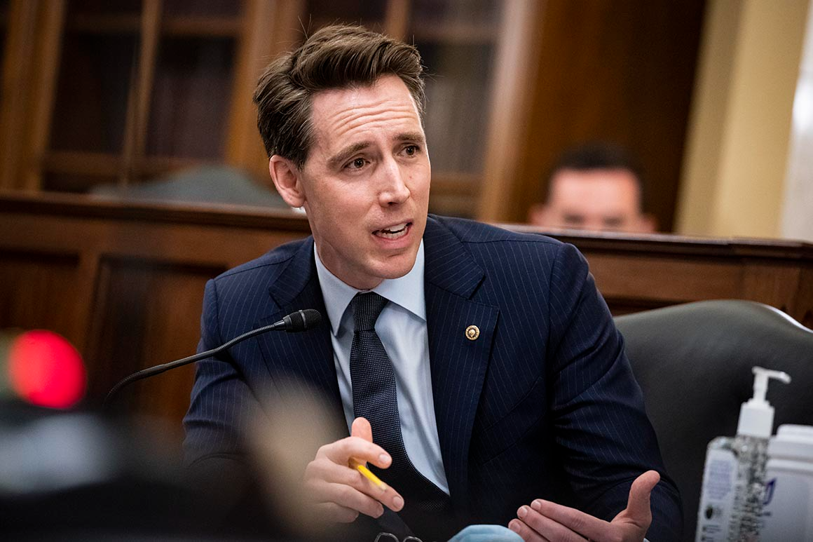 Josh Hawley Treason Weasel Blank Meme Template