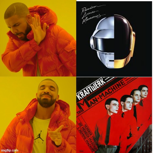 we are the robots | image tagged in memes,drake hotline bling | made w/ Imgflip meme maker
