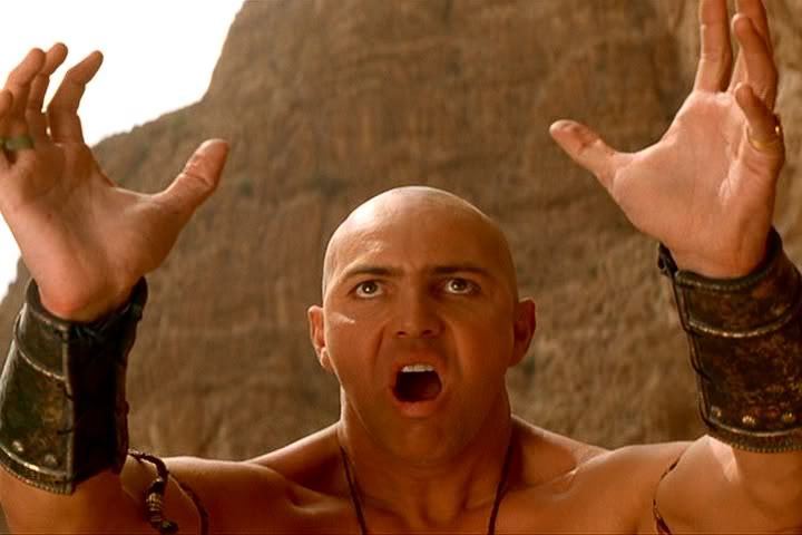 High Quality Imhotep-hands Blank Meme Template