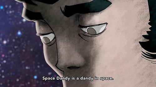 Space Dandy is a dandy in space Blank Meme Template