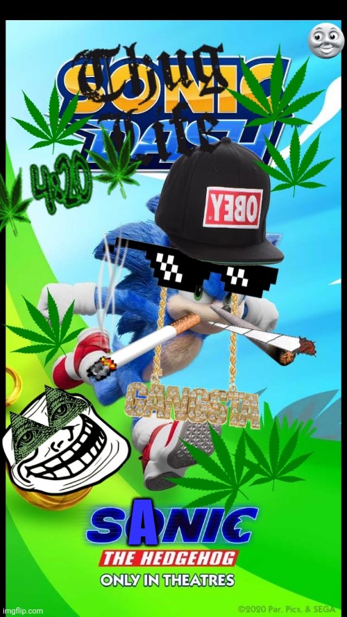 Sanic | A | made w/ Imgflip meme maker