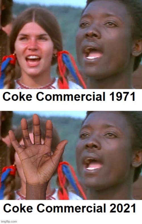 Coke commercial | image tagged in coke | made w/ Imgflip meme maker