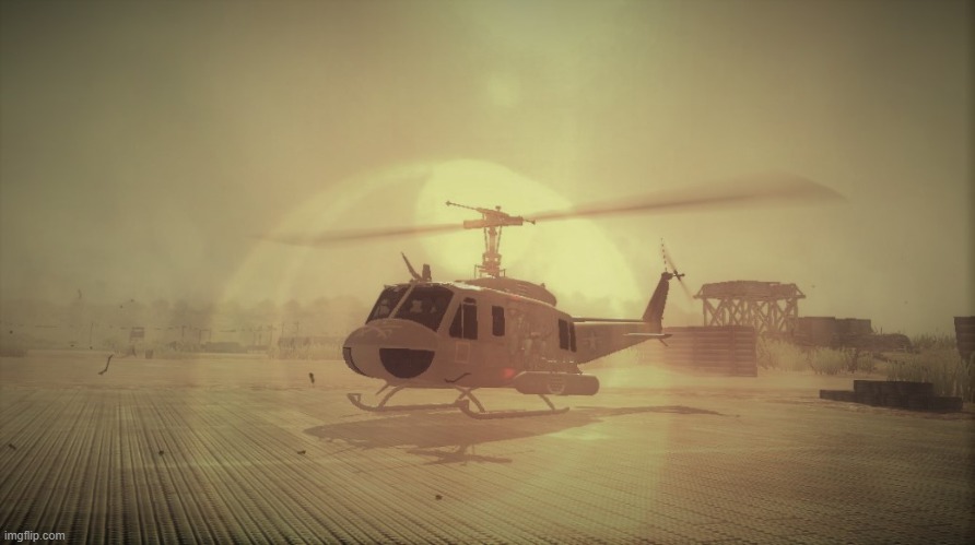 Fortunate Son | image tagged in heliborne,uh-1d huey,veitnam,helicopter | made w/ Imgflip meme maker