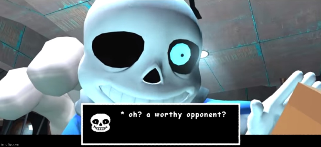 Oh? A worthy opponent? | image tagged in oh a worthy opponent | made w/ Imgflip meme maker