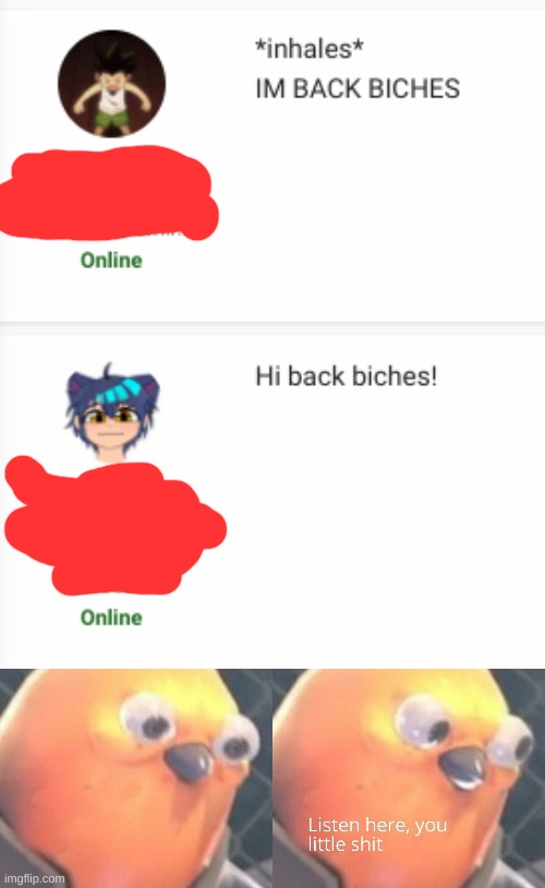 How dare they do that to me | image tagged in listen here you little shit | made w/ Imgflip meme maker