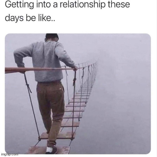 It's like a parkour where you don't know if you can survive... | made w/ Imgflip meme maker