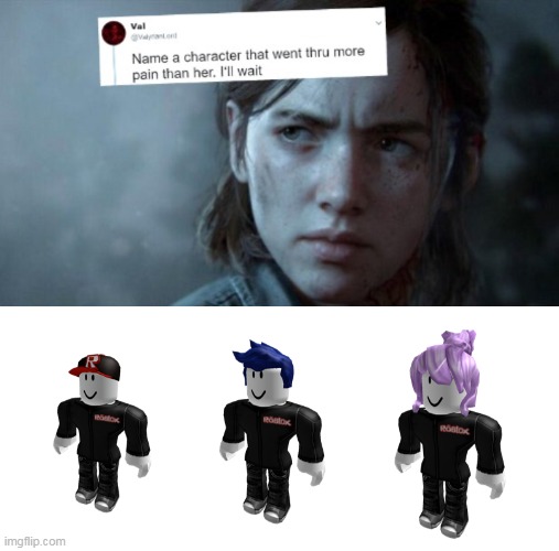 Roblox Meme | image tagged in name someone who has been through more pain | made w/ Imgflip meme maker