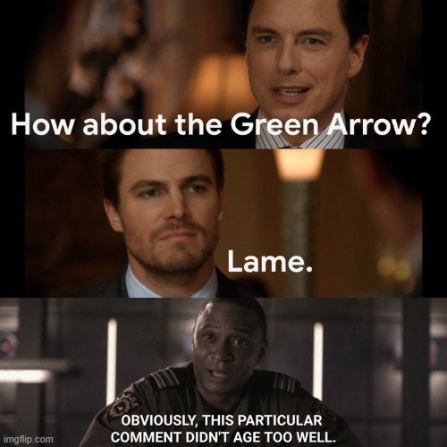 Arrow | image tagged in lame | made w/ Imgflip meme maker