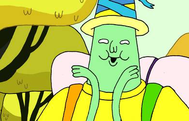 Adventure time magic man Blank Meme Template