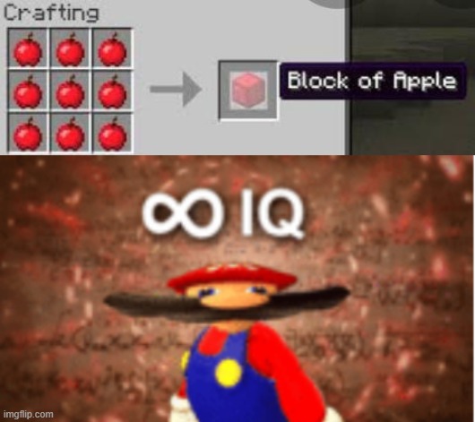 Block of Fruit! | image tagged in infinite iq | made w/ Imgflip meme maker