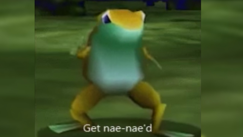 Get nae Nae'd Blank Meme Template