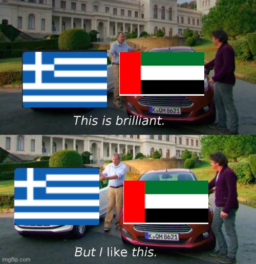 This Is Brilliant But I Like This | image tagged in this is brilliant but i like this,greece | made w/ Imgflip meme maker