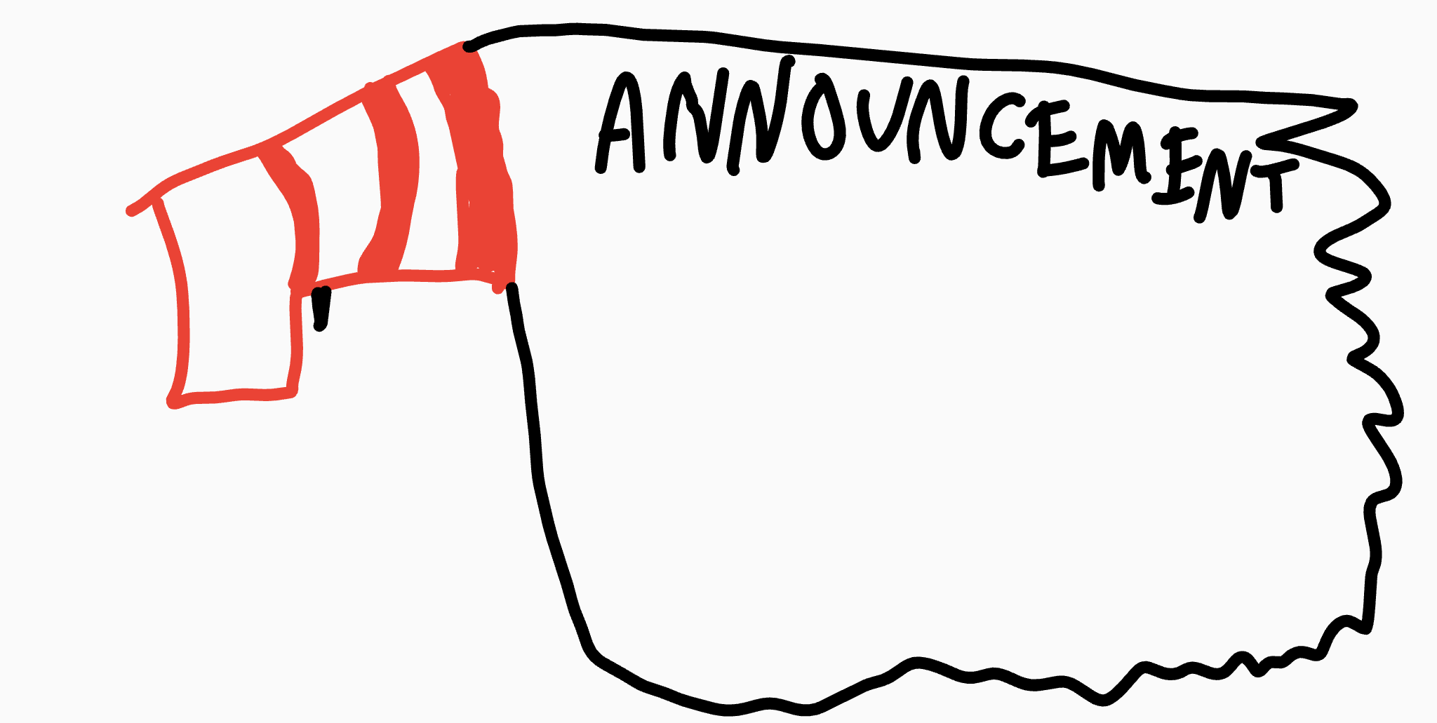 Announcement! Blank Meme Template