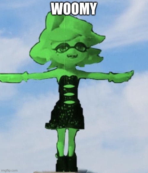 Marie T posing | WOOMY | image tagged in marie t posing | made w/ Imgflip meme maker