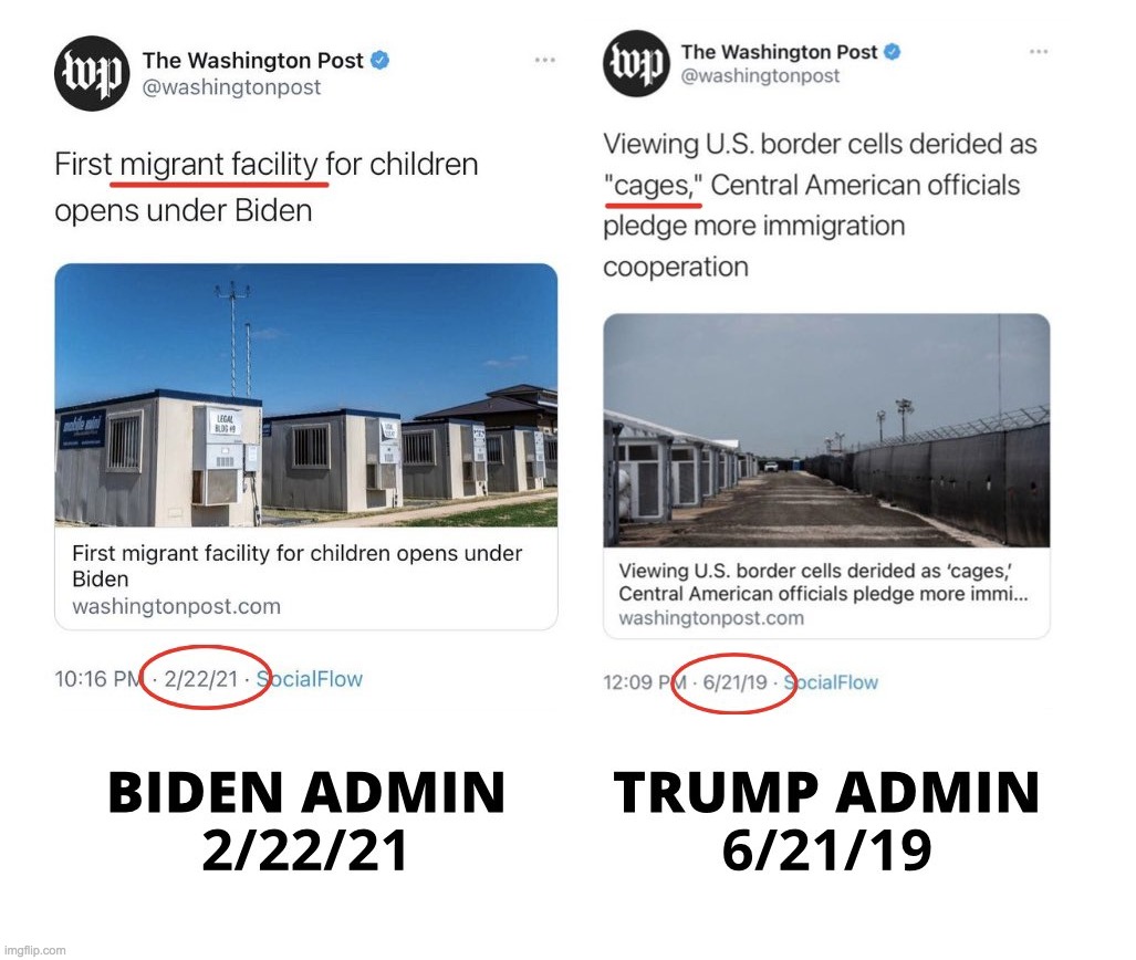 I'm sure there's a perfectly good libtarded explanation for this. | image tagged in border,children,cages,migrant facilities | made w/ Imgflip meme maker