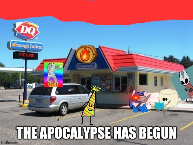 THE APOCALYPSE HAS BEGUN | image tagged in revolution | made w/ Imgflip meme maker