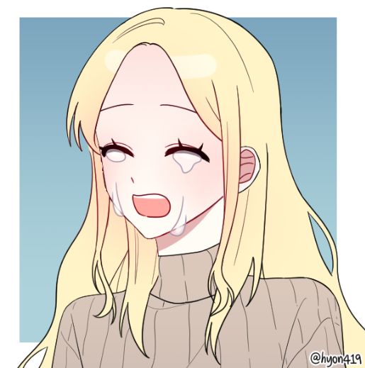 High Quality LaceyRobbins1 picrew crying uncontrollably Blank Meme Template