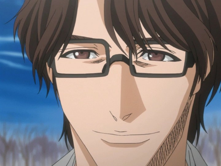 High Quality Bleach Sosuke Aizen glasses Blank Meme Template