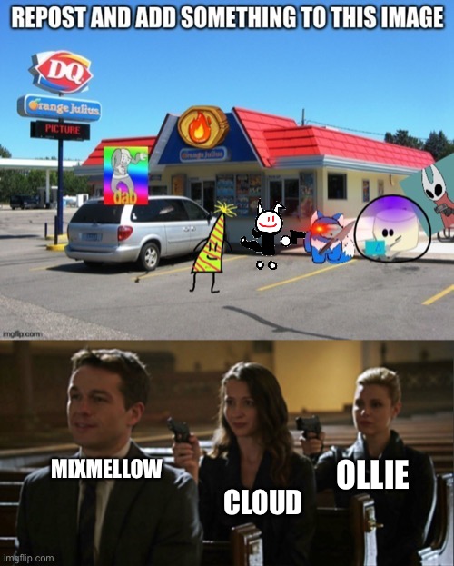 Nothing personal | CLOUD; OLLIE; MIXMELLOW | made w/ Imgflip meme maker