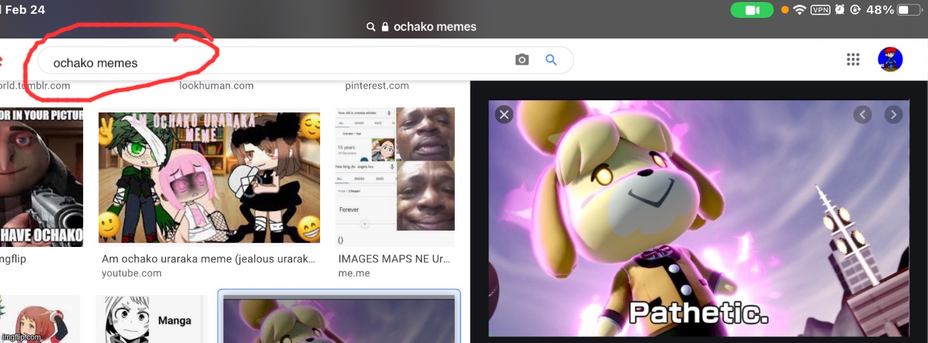 That’s not ochako | image tagged in mha,you had one job | made w/ Imgflip meme maker