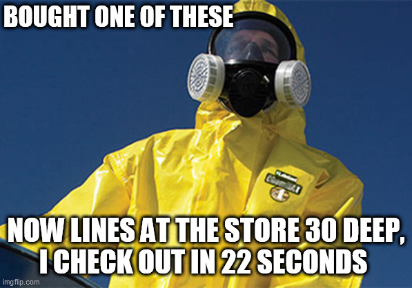 BOUGHT ONE OF THESE NOW LINES AT THE STORE 30 DEEP,
I CHECK OUT IN 22 SECONDS | made w/ Imgflip meme maker