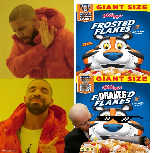 Drakes Flakes | DRAKES | image tagged in drake blank | made w/ Imgflip meme maker