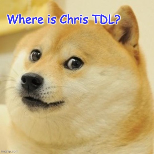 Doge | Where is Chris TDL? | image tagged in memes,doge,money,chris tdl,crypto,entrepreneur | made w/ Imgflip meme maker