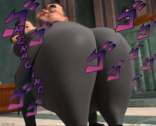 menacing buttox | image tagged in bee movie | made w/ Imgflip meme maker