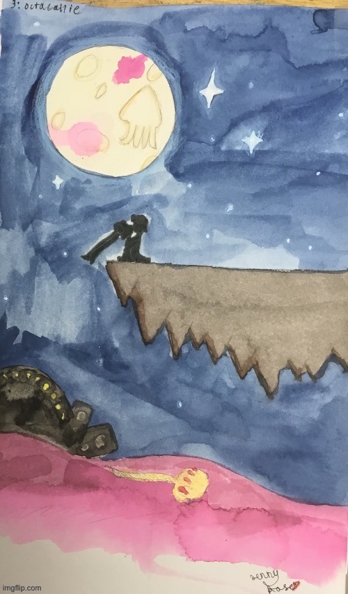 Hey y’all here’s some octacallie art tell me what you think | made w/ Imgflip meme maker
