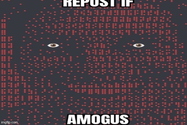 amogus | made w/ Imgflip meme maker