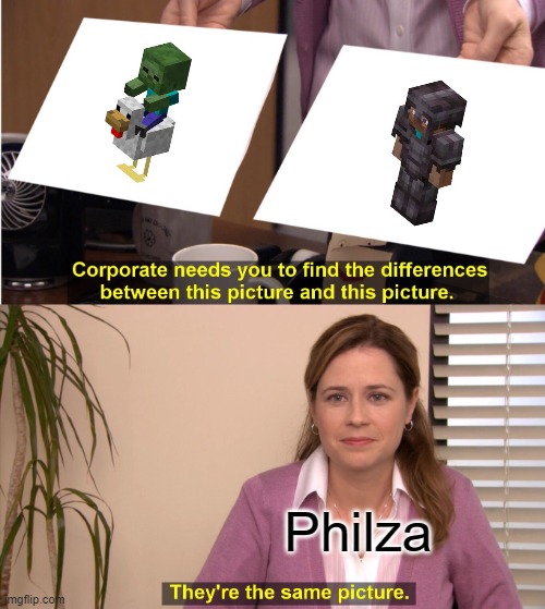They're The Same Picture | Philza | image tagged in memes,they're the same picture | made w/ Imgflip meme maker