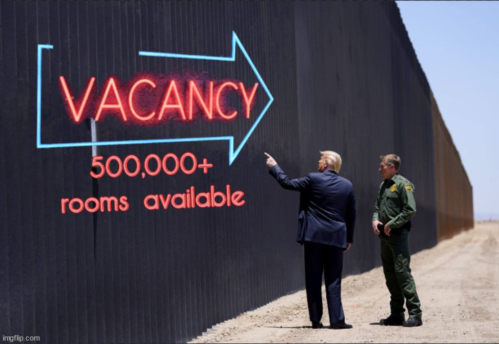 What has 45 been up to? | image tagged in vacancy,donald trump,politics,build the wall,original meme,sad | made w/ Imgflip meme maker