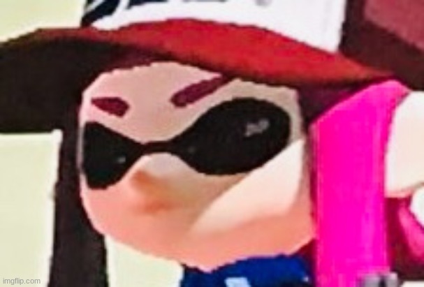 Inkling “Bruh” Face | image tagged in inkling bruh face | made w/ Imgflip meme maker