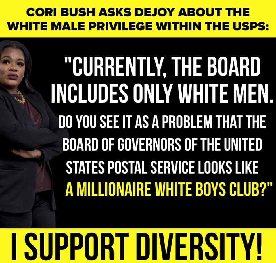 Cori Bush Blank Meme Template